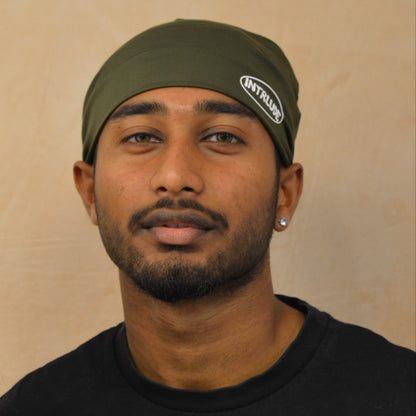 Intrlude Archives Khaki Skull Cap