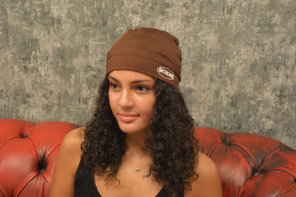 Brown Skull Cap