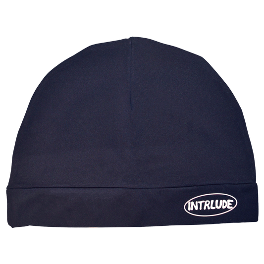 Intrlude Archives Navy Skull Cap