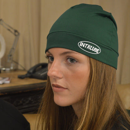Intrlude Archives Forest Green Skull Cap
